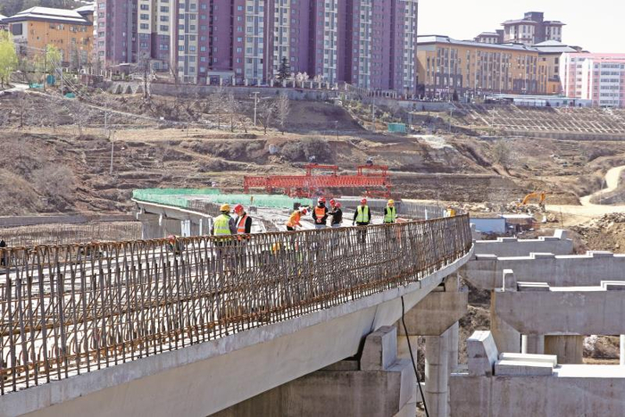 　　图为项目建设现场