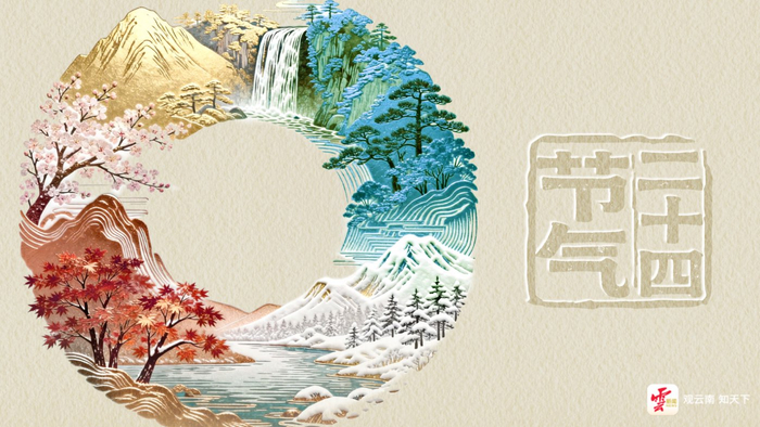 这组海报不只是节气提醒，更是以节气美学赋能文化出海，用融媒传播助力文明互鉴的生动实践。
