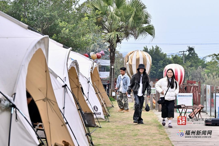 闽侯竹岐西揽湖趣营地。