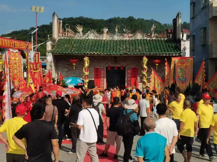 △状元祠纪念莫宣卿诞辰1191周年。伍世泉 摄