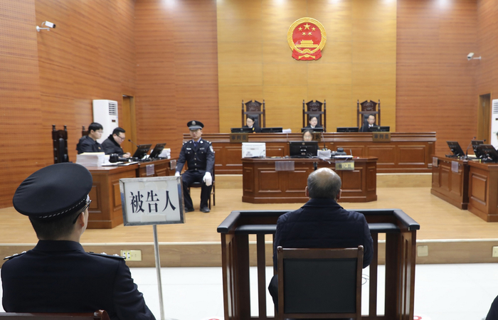 图为庭审现场。安徽省定远县人民法院供图
