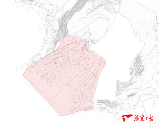 林志森团队根据村民口述绘制的定海所城聚落形态现状