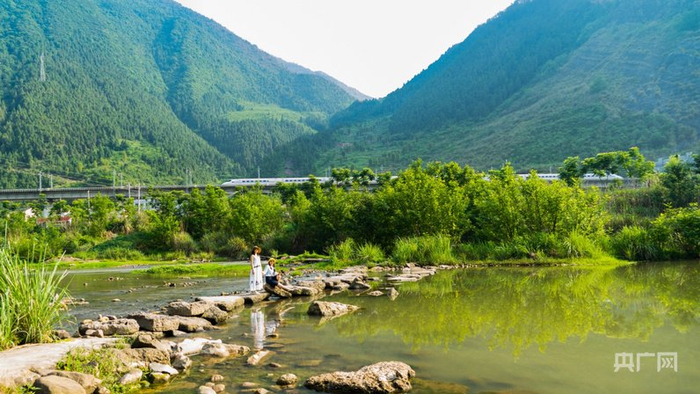 重庆龙河三建乡段风光（央广网发  丰都融媒体中心供图）