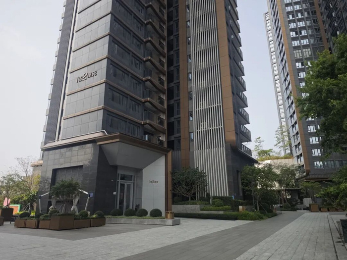 汉园茗院小区环境 &nbsp;图片来源：每经记者 陈荣浩 摄