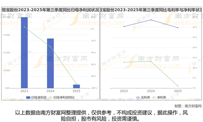 恒宝股份净利润图