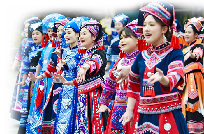     广西三月三，山歌唱响迎客来。（资料图）