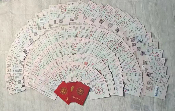 谢先生自2016年起开始献血。图源：澎湃新闻