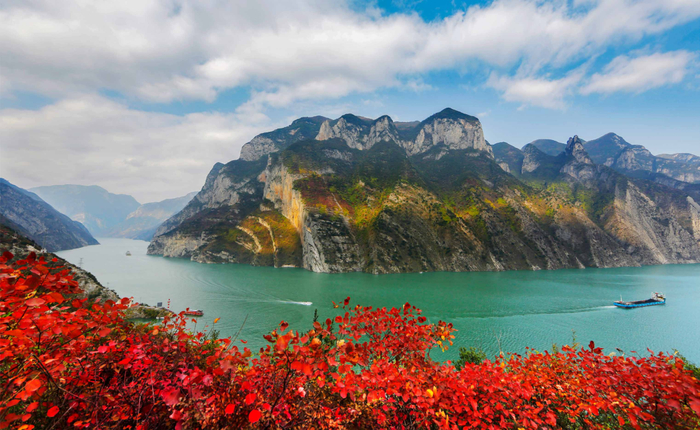 巫山县-三峡红叶