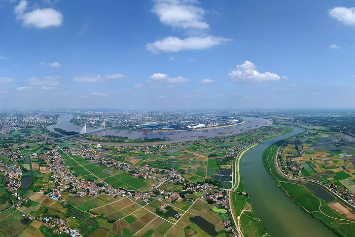 鸟瞰湘潭。