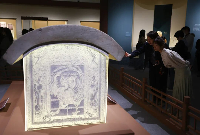  “李静训和她的时代”展现场 