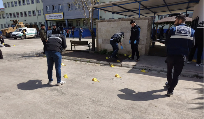 ▲警方现场调查