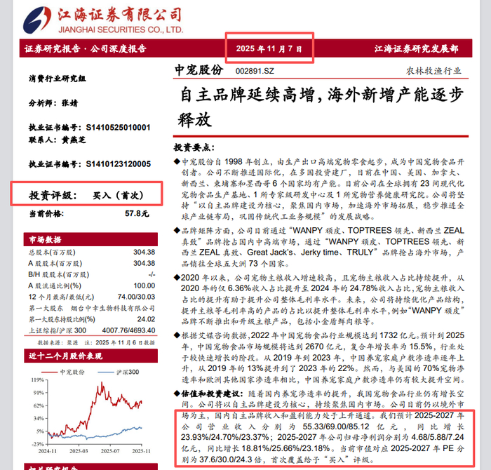 图2：江海证券2025年11月7日研报