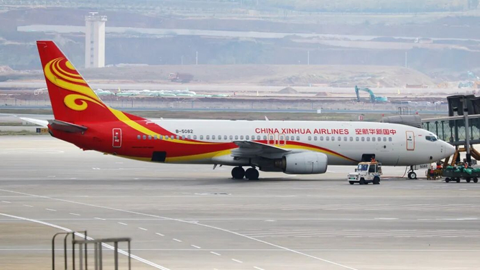 图：中国新华航空B-5082号