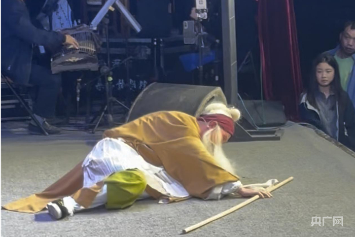 豫剧《清风亭》演出现场（央广网发  受访者供图）