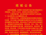 巡 视 公 告
