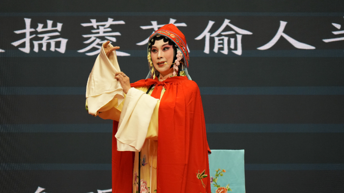 2026庐阳上巳曲会暨秋风徐来昆曲研习社成立十五周年庆活动现场。田星星/摄