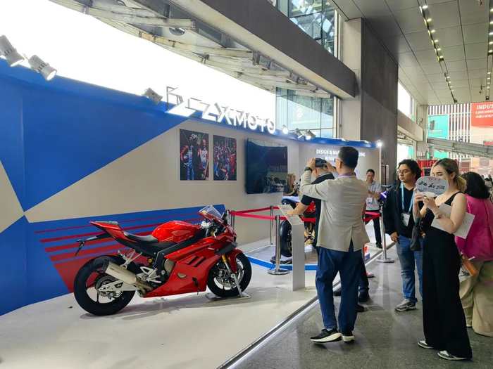 “ZXMOTO”展位 界面新闻记者拍摄