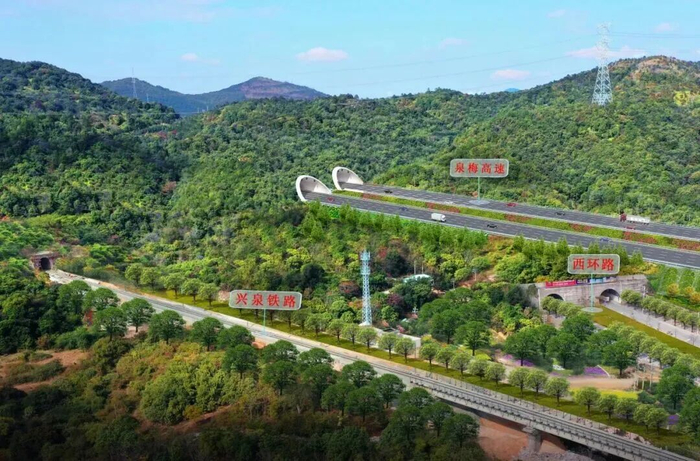 泉梅高速效果图