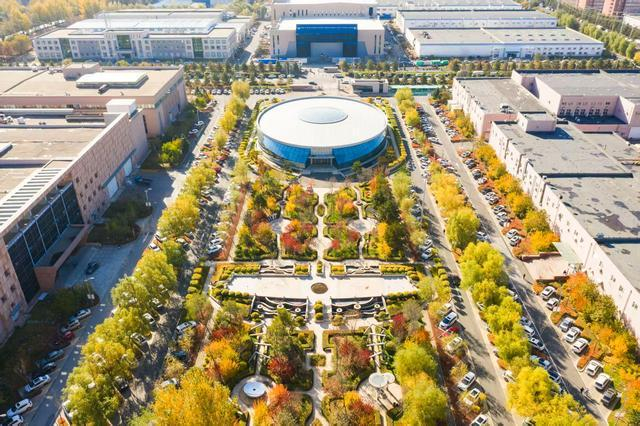 中国科学院长春光机所鸟瞰图。（资料图片）