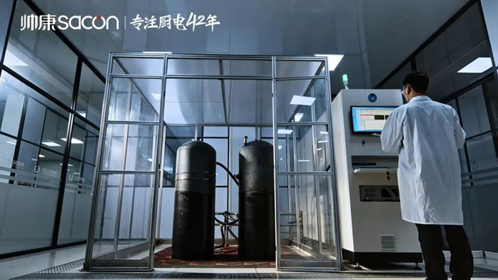 ▲帅康热水产品研发实验室