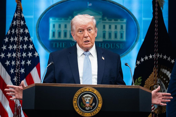 △美国总统特朗普（资料图）