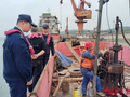 重庆涪陵海事处高效保障涪陵鹤凤码头改扩建工程钻探施工