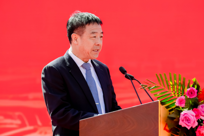 图|山庄集团党委书记、董事长尤文武致辞