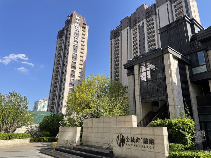 金融街融府别墅和高层 图片来源： 每经记者 陈梦妤 摄