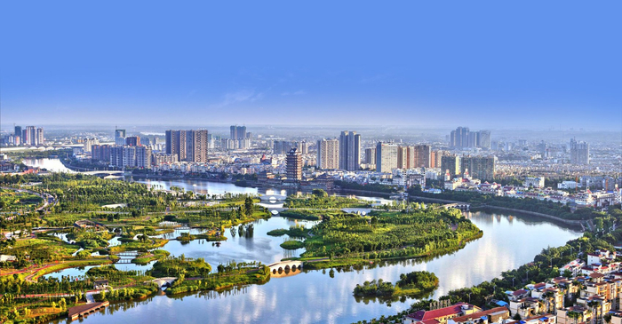 眉山东坡城市湿地公园。眉山市委宣传部供图