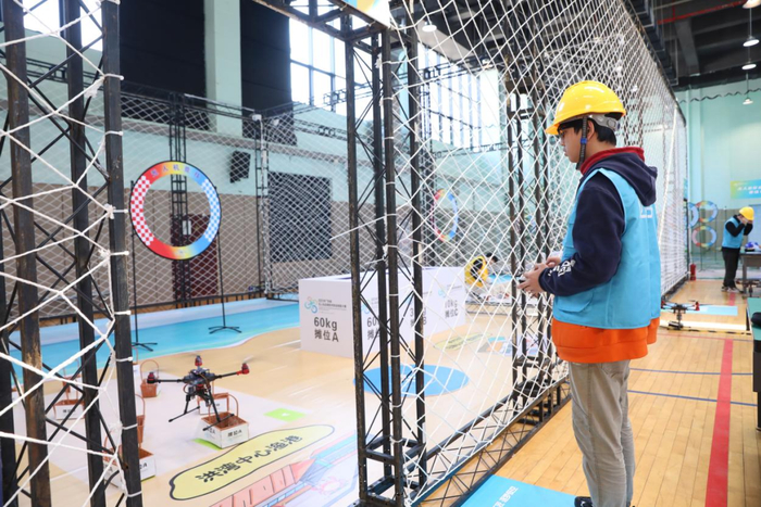 资料图：2025年广东省无人机应用技术职业技能大赛现场