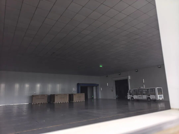 泉为科技山东枣庄基地车间 图片来源：每经记者 彭斐 摄