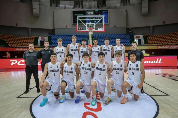 （图为新西兰U17男篮）