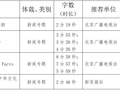 北京市拟推荐参评第三十六届中国新闻奖国际传播作品材料公示公告