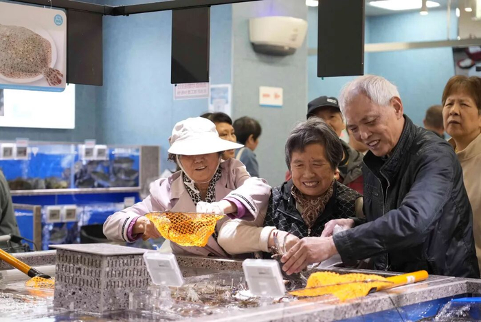 盒马直营首店。