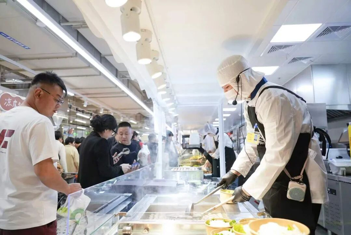 盒马宁直营首店。