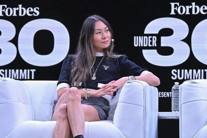 ▲郭露西出席2025年福布斯30位30岁以下精英峰会。图/ 视觉中国