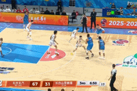 吃爽了！麦基接陈盈骏假投真传直接双手空接灌筐得分