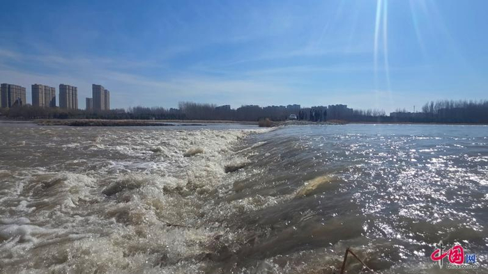 西辽河水流经通辽市主城区（供图：通辽市水务局）