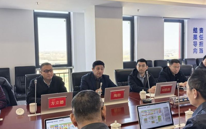 保定市质量检验协会与河北京车相关负责人进行座谈。保定市质量检验协会供图