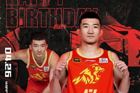 生日快乐！祝福孙铭徽早日康复早日回归赛场