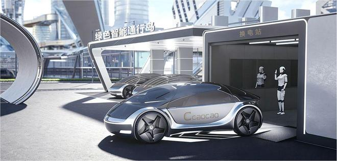 ▲曹操出行Robotaxi全流程自动渲染图