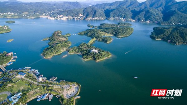 俯瞰东江湖。资料图
