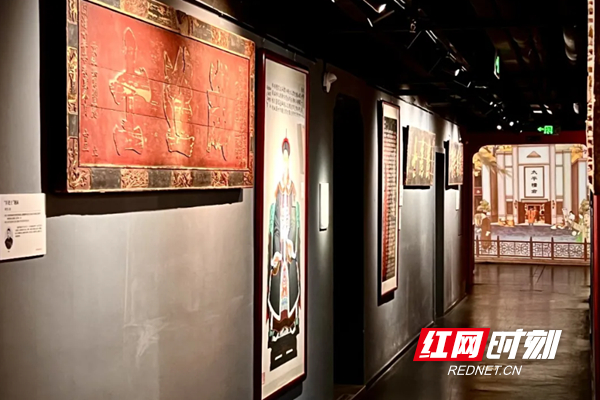 揽天心·湘军博物馆展厅一角。（图源：湘博湘军文化微信公众号）