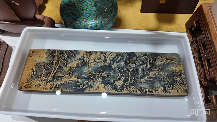 婺源歙砚（央广网发  肖江峰  摄）