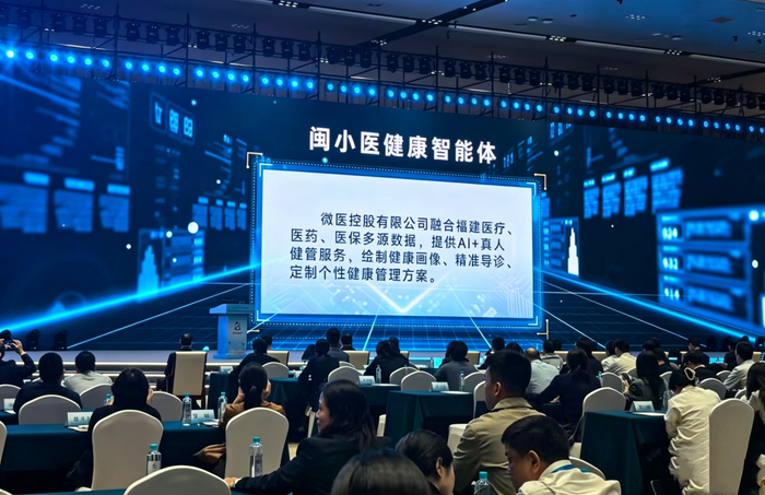 图|闽小医健康智能体亮相数字中国建设峰会