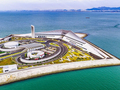 深中通道车流量再创新高，西人工岛成打卡地