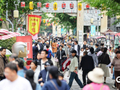 “五一”假期，即墨古城人流如织