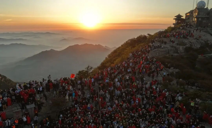 图片来源：“泰山景区”微信公众号