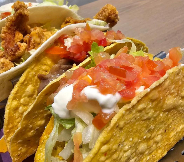 当时带娃去吃的Taco