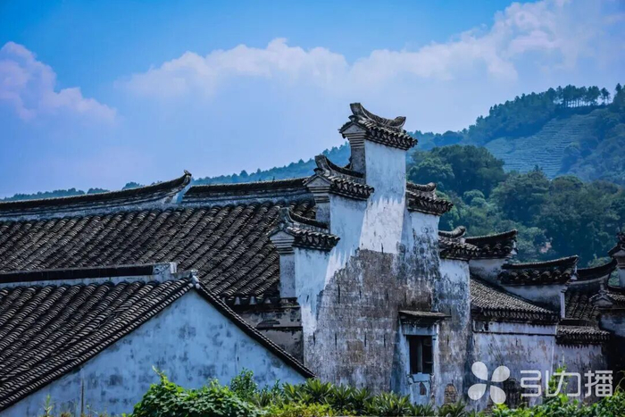 西山岛的古村。金庭镇供图